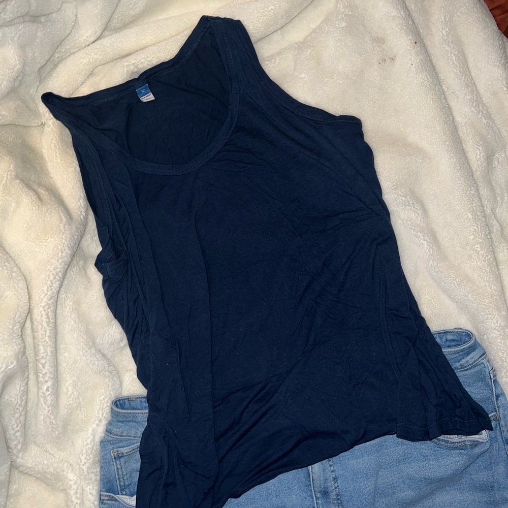 Old Navy 3x Women's Navy Blue Tank Top